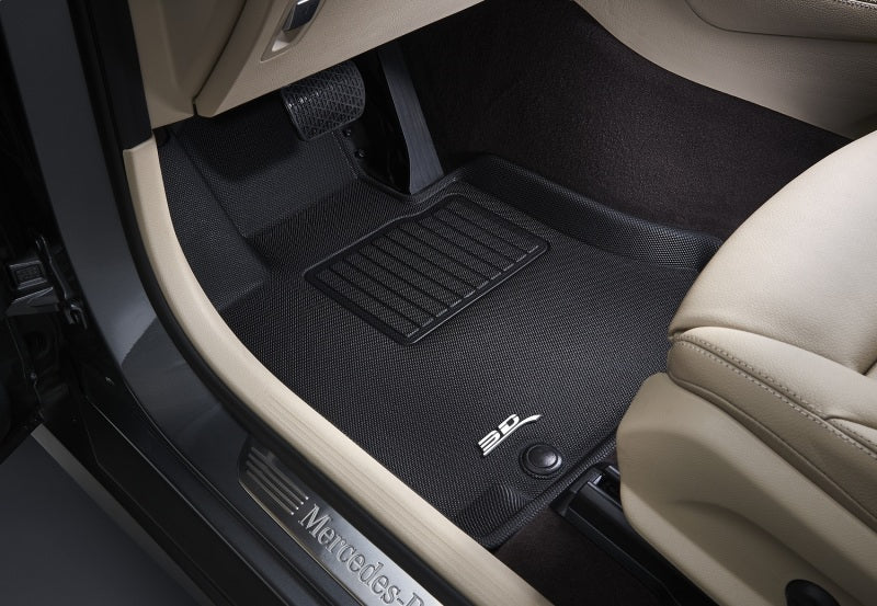 3D MAXpider 2015-2020 Ford Mustang Kagu 1st Row Floormat - Black - Image 4