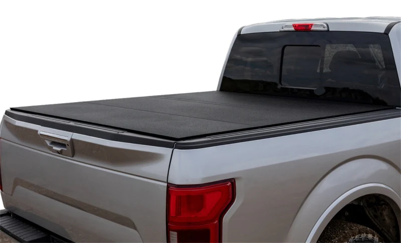 Access LOMAX Folding Hard Cover 17+ Ford Super Duty F-250/F-350/F-450 6ft 8in Box Black Urethane - Image 4