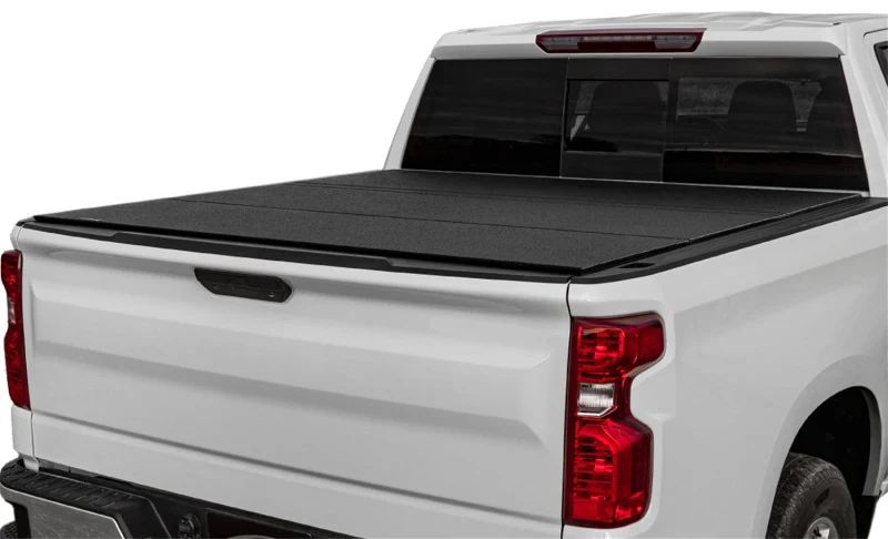 Access LOMAX Folding Hard Cover 19+ Chevy/GMC Full Size 1500 5ft 8in (w/ CarbonPro) Black Urethane - Image 3
