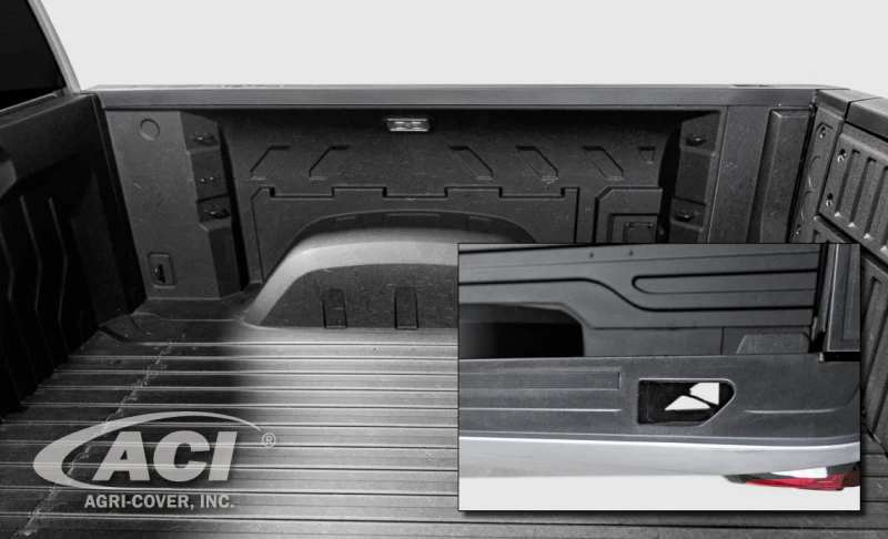 Access LOMAX Folding Hard Cover 19+ Chevy/GMC Full Size 1500 5ft 8in (w/ CarbonPro) Black Urethane - Image 8