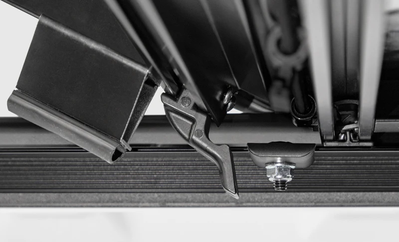 Access LOMAX Tri-Fold Cover Black Urethane Finish 19+ Chevrolet Silverado 1500 - 5ft 8in Bed - Image 21