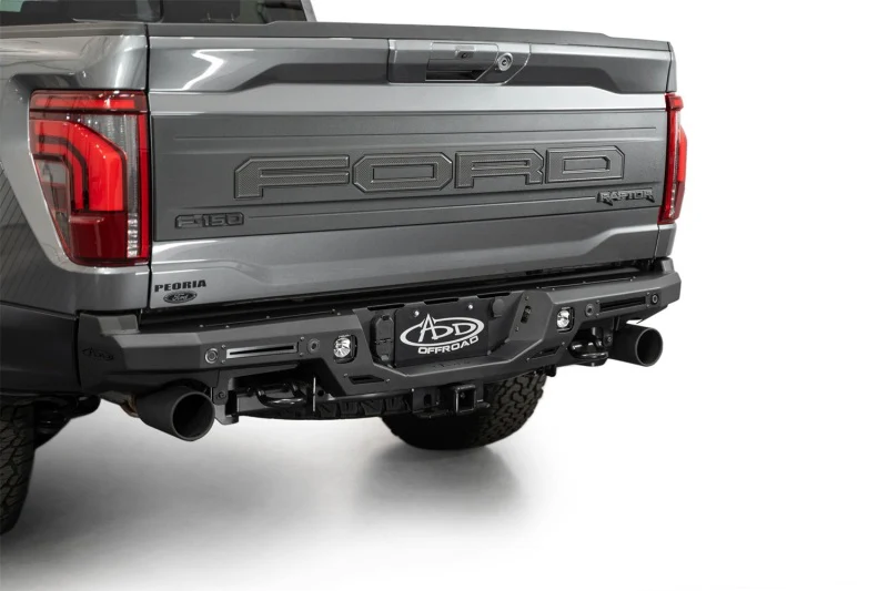 Addictive Desert Designs2021+ Ford F150 Raptor Rock Fighter Rear Bumper - Image 4