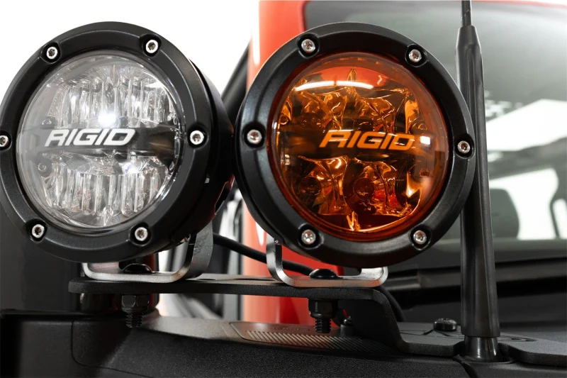 Addictive Desert Designs21-23 Ford Bronco/Raptor Dual Ditch Light Brackets - Image 11