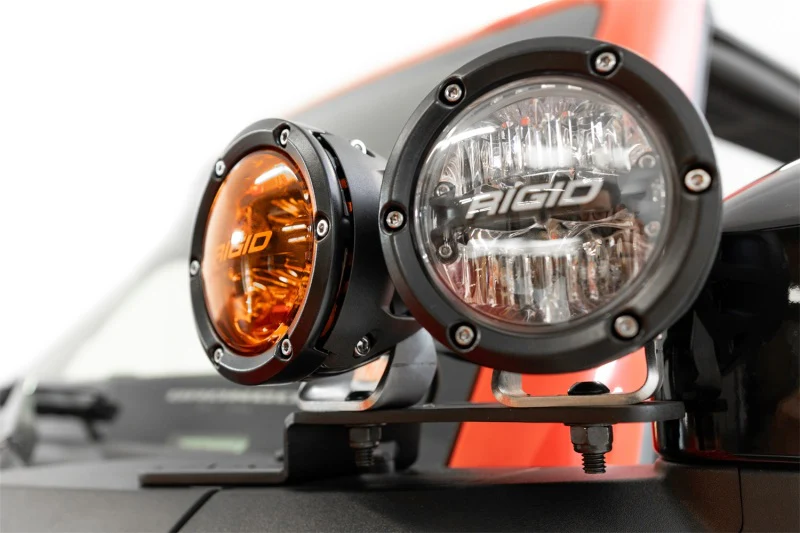 Addictive Desert Designs21-23 Ford Bronco/Raptor Dual Ditch Light Brackets - Image 12