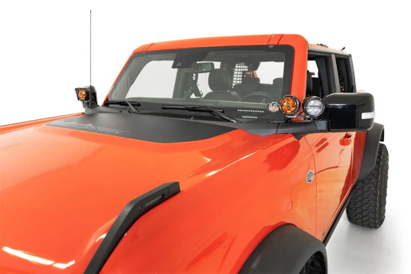 Addictive Desert Designs21-23 Ford Bronco/Raptor Dual Ditch Light Brackets - Image 14