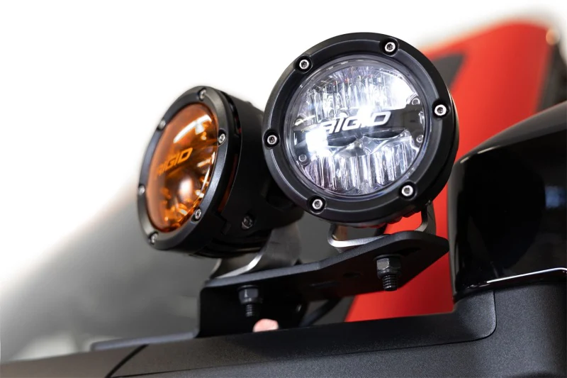 Addictive Desert Designs21-23 Ford Bronco/Raptor Dual Ditch Light Brackets - Image 19