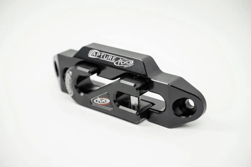 Addictive Desert Designs 1-5/16in Winch Fairlead Plate w/ Recessed Round End Hook - Black - Image 5