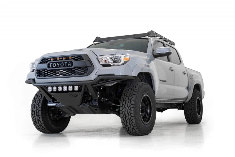 Addictive Desert Designs 16-20 Toyota Tacoma PRO Bolt-On Front Bumper - Hammer Black - Image 6