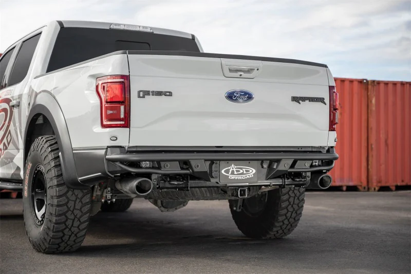 Addictive Desert Designs 17-19 Ford F-150 Raptor PRO Bolt-On Rear Bumper - Image 3
