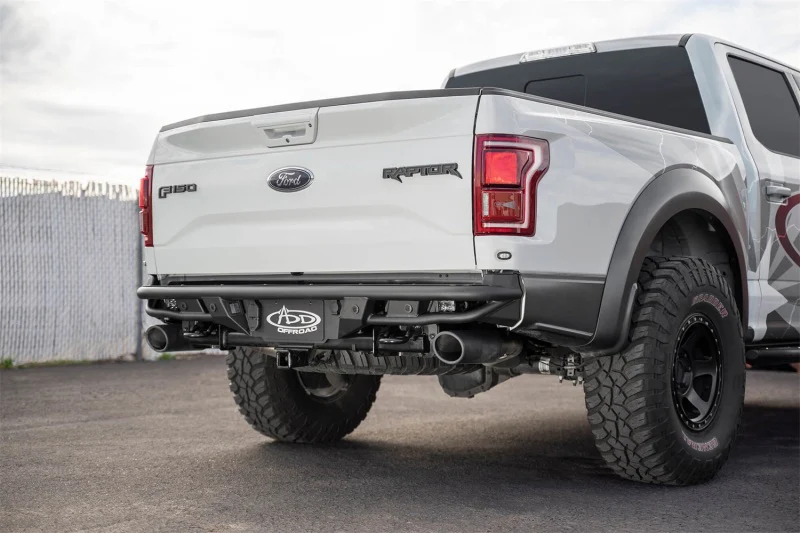 Addictive Desert Designs 17-19 Ford F-150 Raptor PRO Bolt-On Rear Bumper - Image 4
