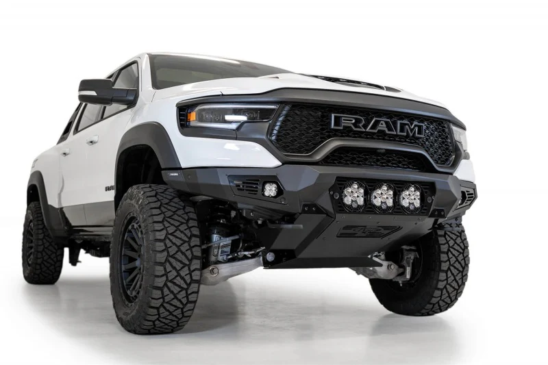Addictive Desert Designs 2021 Dodge RAM 1500 TRX Bomber Front Bumper (Baja) - Image 7