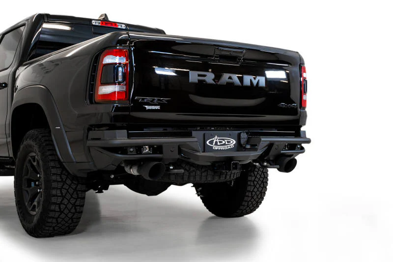 Addictive Desert Designs 2021 Dodge RAM 1500 TRX PRO Bolt-On Rear Bumper w/ Sensors - Image 2