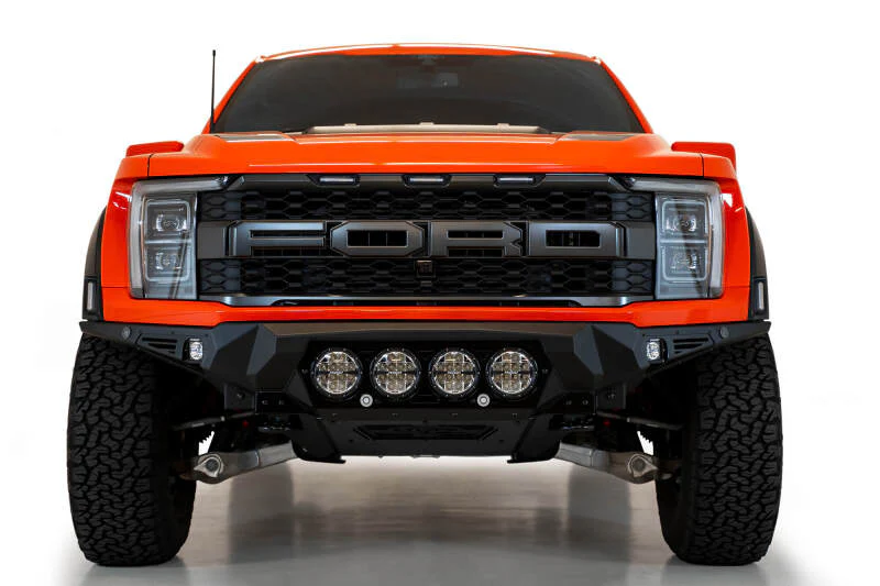 Addictive Desert Designs 2021+ Ford Raptor Bomber Front Bumper w/ 4 Rigid 360 6in Light Mounts - Image 5