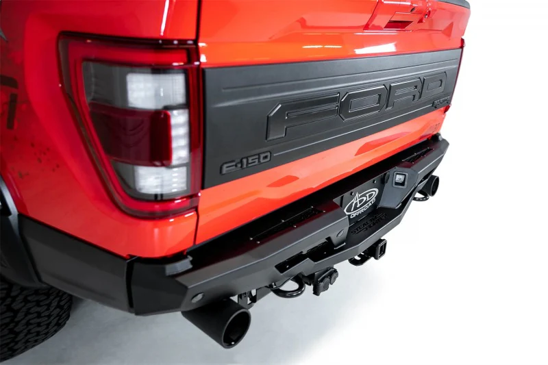 Addictive Desert Designs 2022+ Ford Raptor Stealth Fighter R Bumper w/ 2 Cube Lights - Hammer Black - Image 16