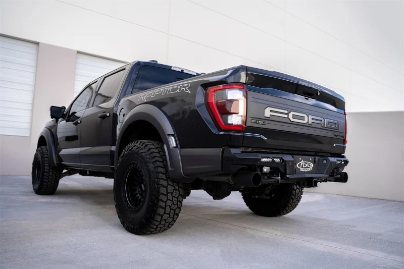 Addictive Desert Designs 21-22 Ford F-150 Raptor Phantom Rear Bumper - Image 11