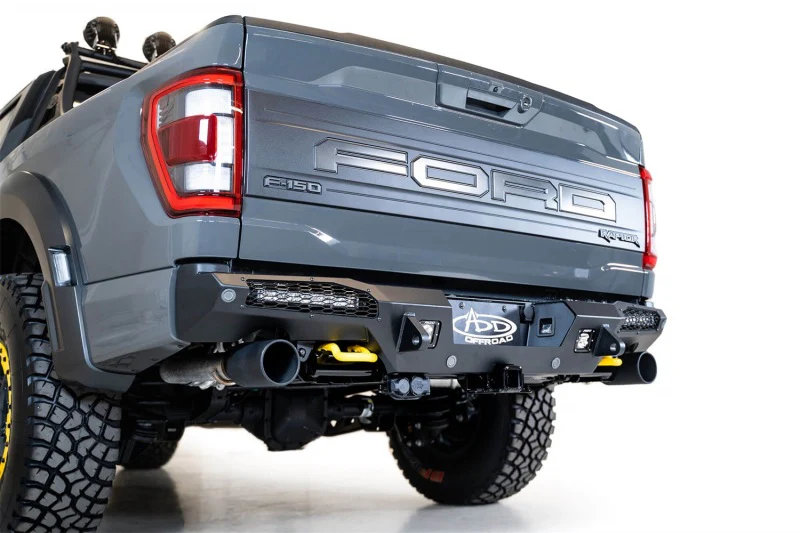 Addictive Desert Designs 21-22 Ford Raptor HoneyBadger Rear Bumper - Image 3