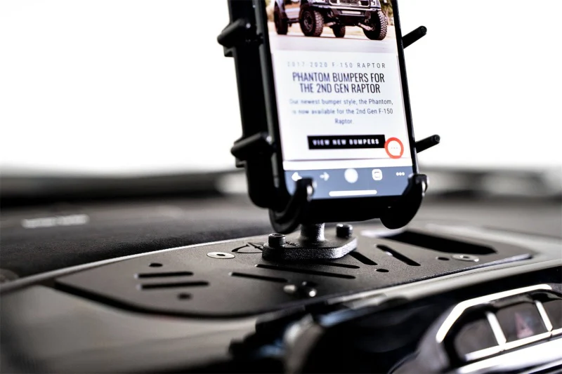 Addictive Desert Designs 21-23 Dodge Ram TRX Digital Device Dash Mount - Image 4