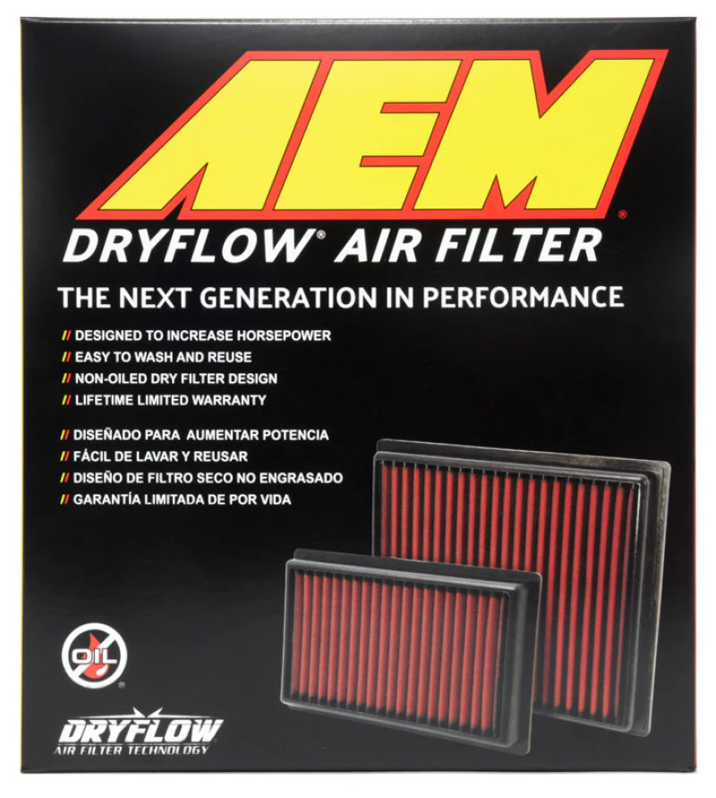 AEM 10-18 Lexus RX350 V6-3.5L F/I DryFlow Air Filter - Image 3