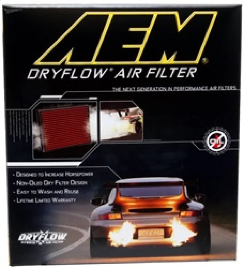 AEM 2015 Ford Mustang 2.3L/3.7L/5.0L Dryflow Air Filter - Image 12