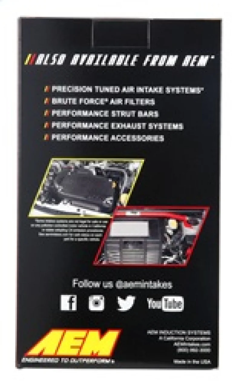 AEM 3 in x 9 in Dryflow Air Filter - Image 7
