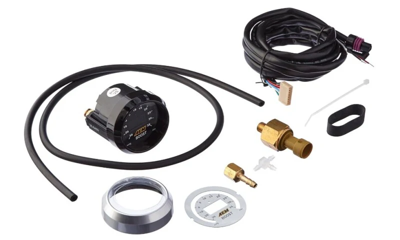 AEM 52mm Boost Digital Gauge -30-35psi - Image 2