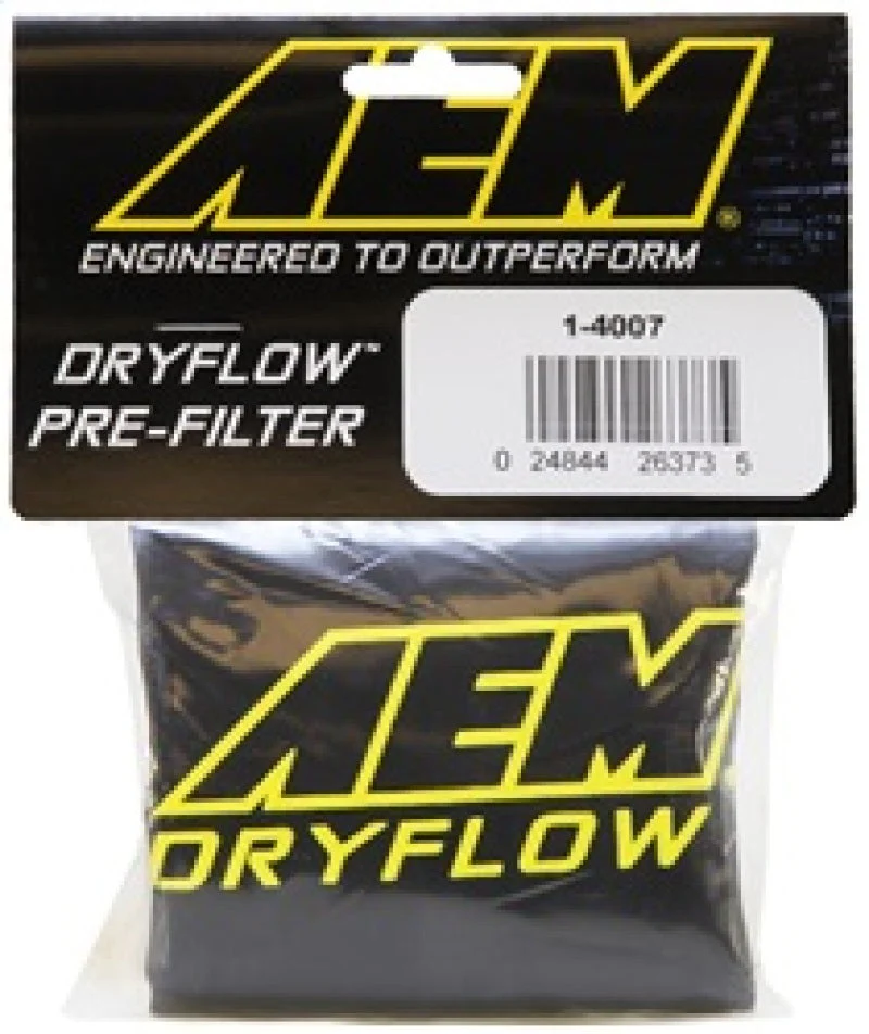 AEM Air Filter Wrap 6 in Base 5 1/8in Top 7 1/8 in Tall - Image 4