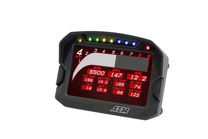 AEM CD-5G Carbon Digital Dash Display w/ Interal 10Hz GPS & Antenna - Image 14