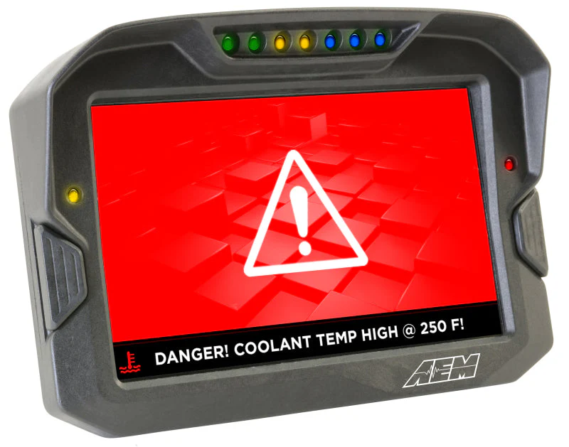 AEM CD-7 Non Logging Race Dash Carbon Fiber Digital Display (CAN Input Only) - Image 13