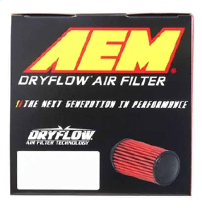 AEM Dryflow Air Filter - Round Tapered - 2.75in Flange ID x 5.5in Base OD x 4.75in Top OD x 7.5in H - Image 15