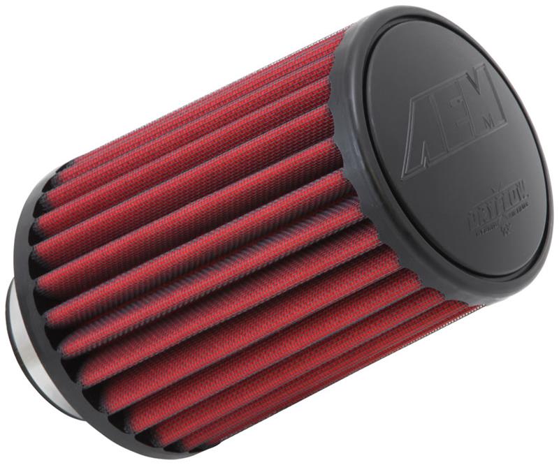 AEM Dryflow Air Filter - Round Tapered - 2.75in Flange ID x 5.5in Base OD x 4.75in Top OD x 7.5in H - Image 4