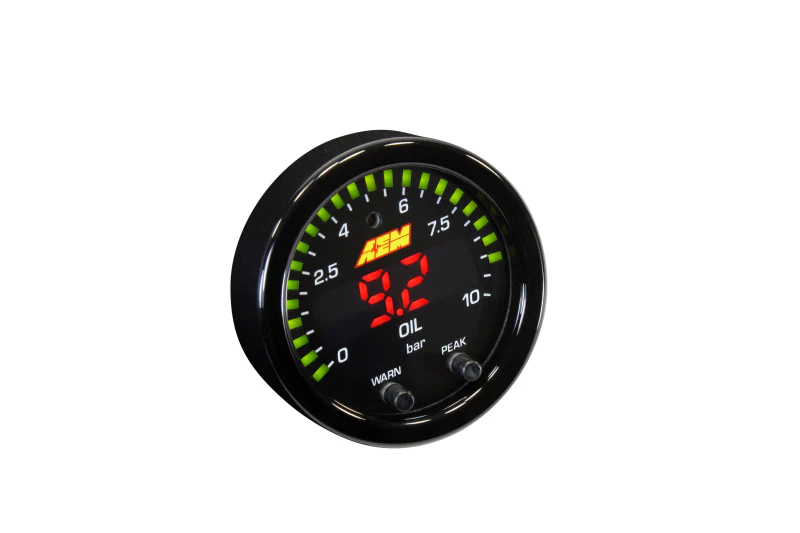 AEM X-Series 0-150 Oil Pressure Gauge Kit - Image 4