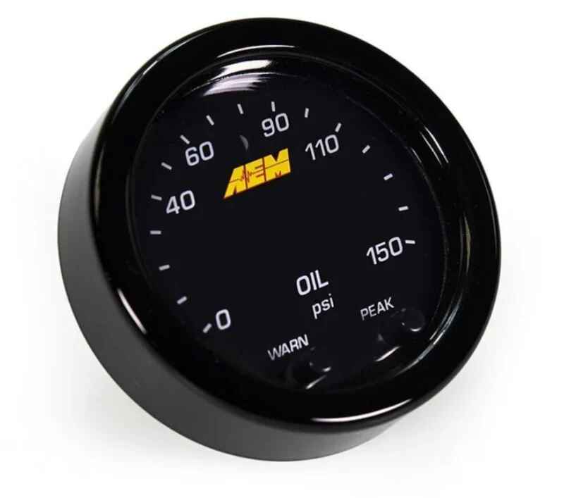 AEM X-Series 0-150 Oil Pressure Gauge Kit - Image 9