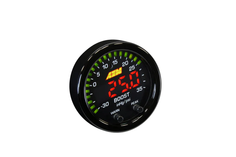 AEM X-Series Boost Pressure -30inHg 35psi Gauge - Image 10