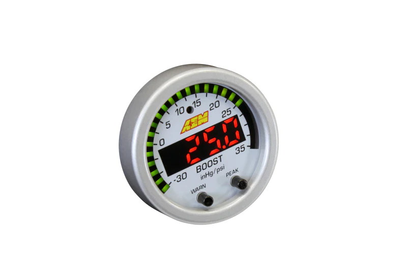 AEM X-Series Boost Pressure -30inHg 35psi Gauge - Image 11