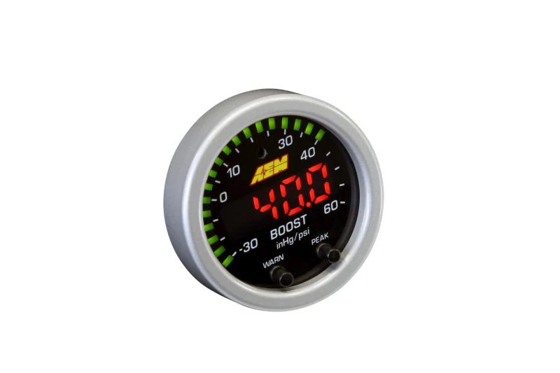 AEM X-Series Boost Pressure -30inHg 60psi Gauge Kit - Image 6