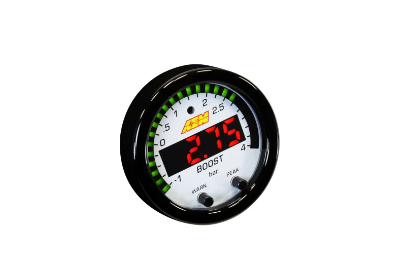 AEM X-Series Boost Pressure -30inHg 60psi Gauge Kit - Image 7