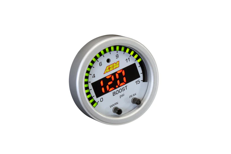 AEM X-Series Pressure 0-15psi Gauge Kit - Image 5