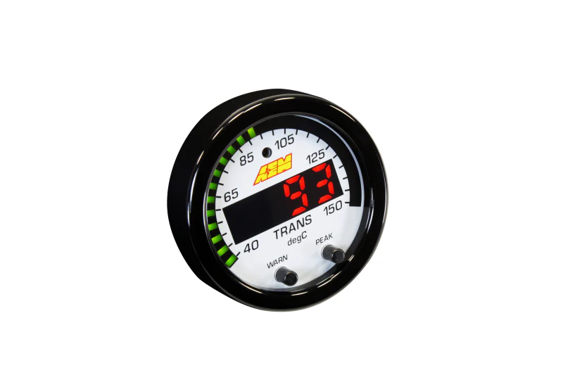 AEM X-Series Temperature 100-300F Gauge Kit (ONLY Black Bezel and Water Temp. Faceplate) - Image 14