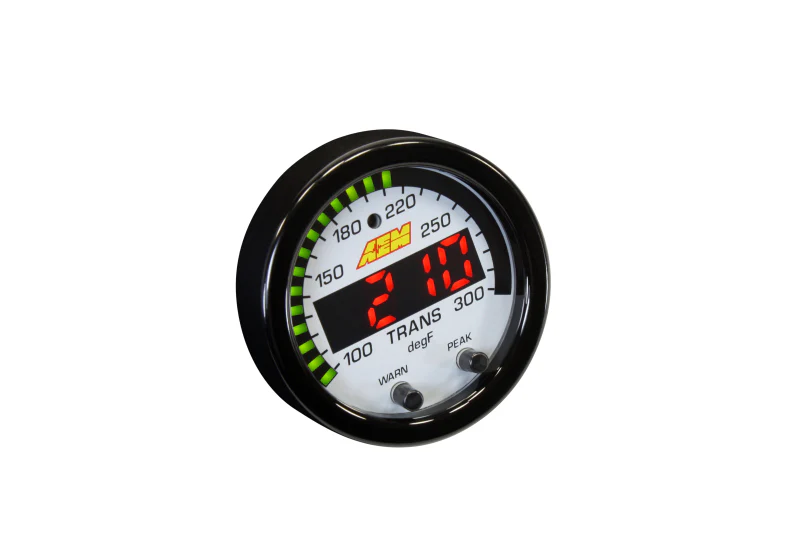 AEM X-Series Temperature 100-300F Gauge Kit (ONLY Black Bezel and Water Temp. Faceplate) - Image 19