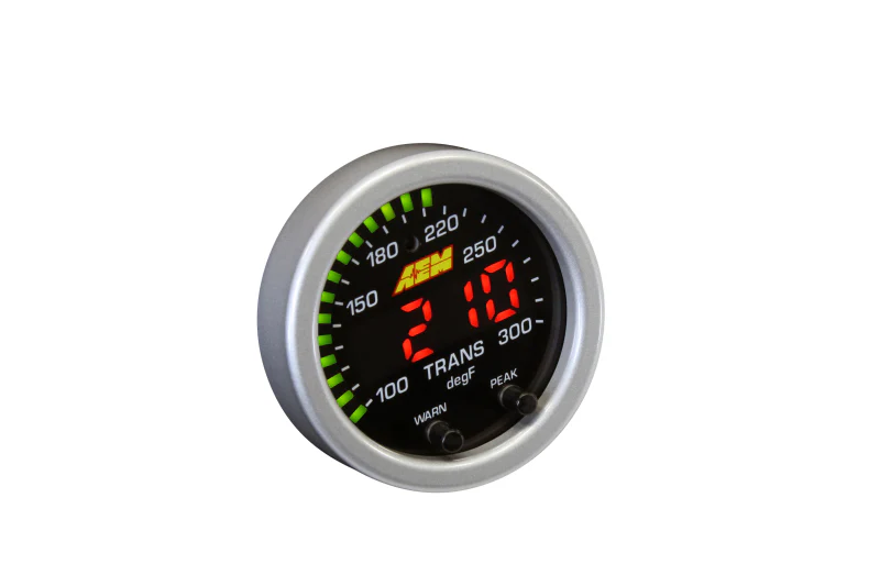 AEM X-Series Temperature 100-300F Gauge Kit (ONLY Black Bezel and Water Temp. Faceplate) - Image 26
