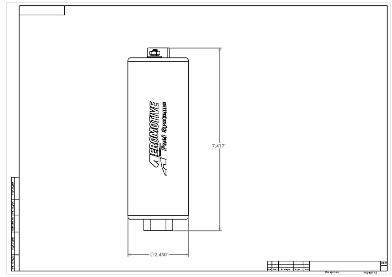 Aeromotive 700 HP EFI Fuel Pump - Red - Image 11