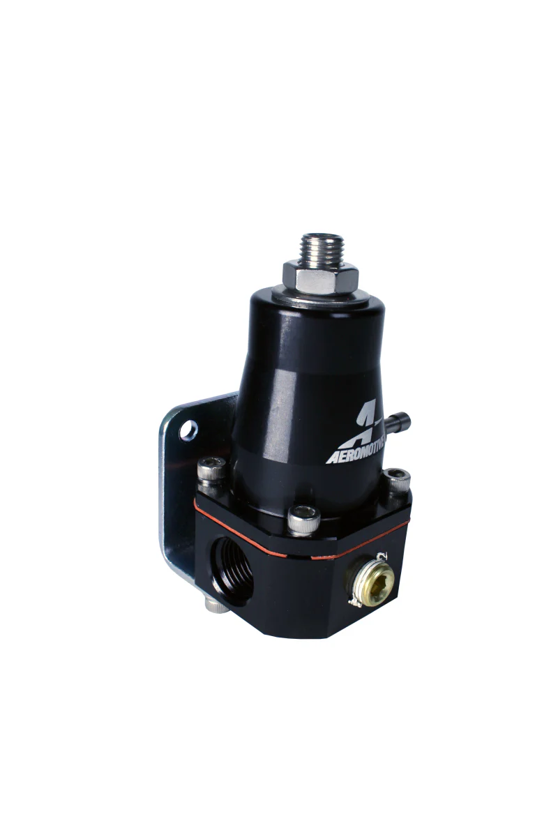 Aeromotive Adjustable Regulator Billet EFI Bypass - (2) -6 Inlets/(1) -6 Return - Black - Image 9