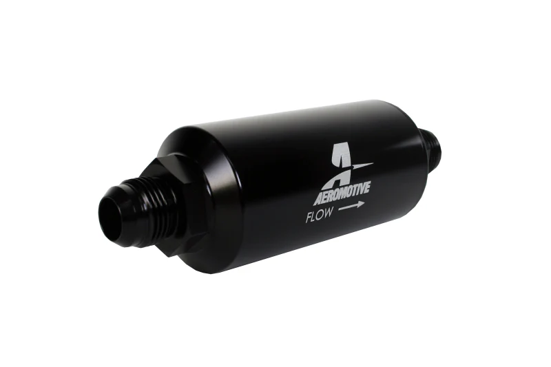 Aeromotive In-Line Filter - (AN-10) 100 Micron Stainless Steel Element Black Anodize Finish - Image 10