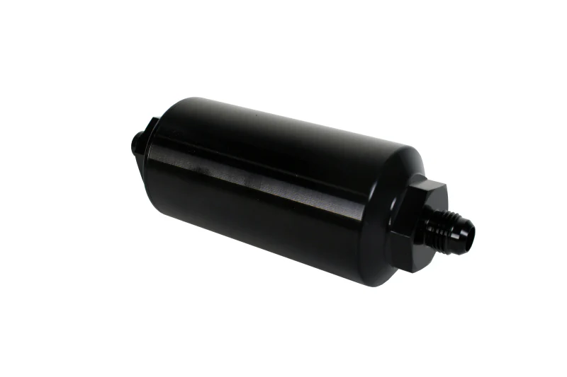 Aeromotive In-Line Filter - (AN-6 Male) 10 Micron Microglass Element Bright Dip Black Finish - Image 8