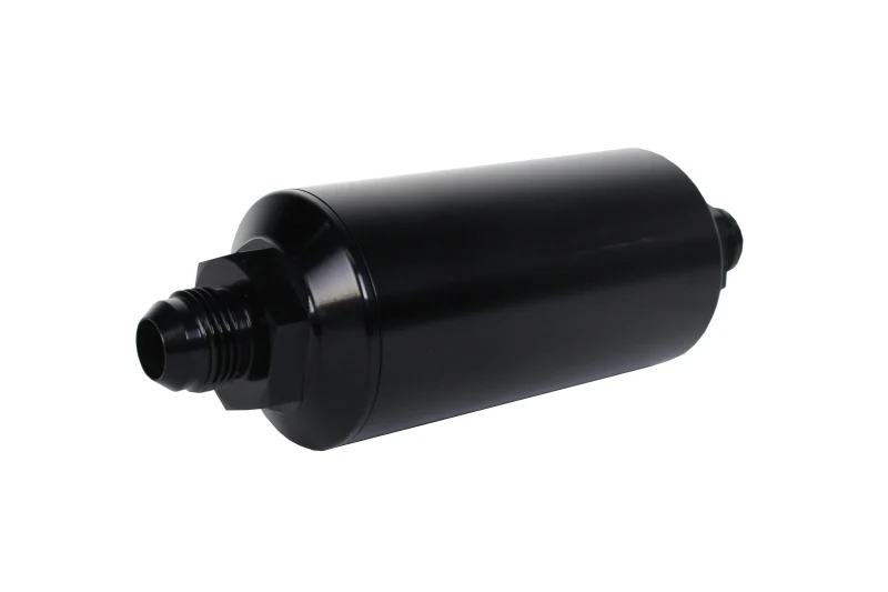 Aeromotive In-Line Filter - (AN -8 Male) 10 Micron Fabric Element Bright Dip Black Finish - Image 11