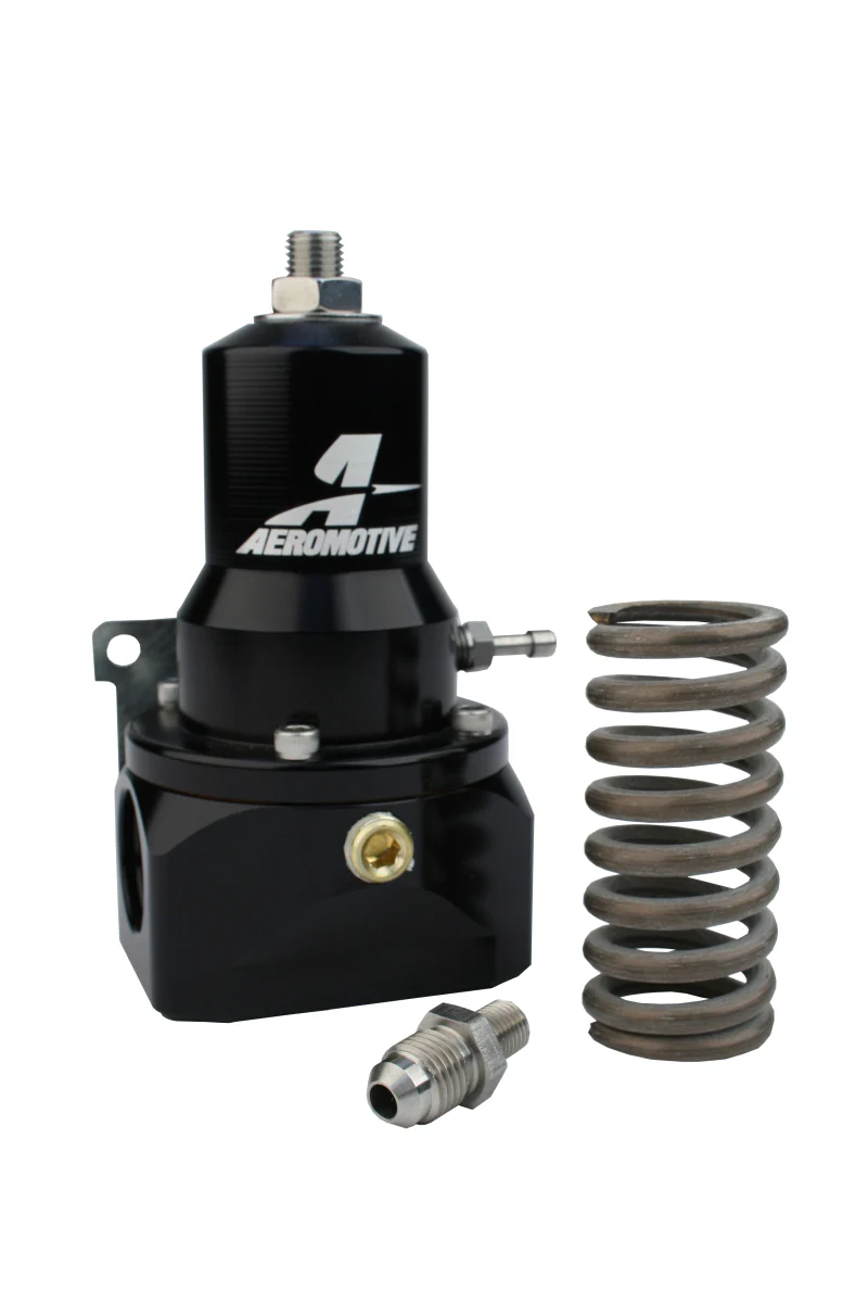 Aeromotive Regulator - 30-120 PSI - .313 Valve - 2x AN-10 Inlets / AN-10 Bypass - Image 9