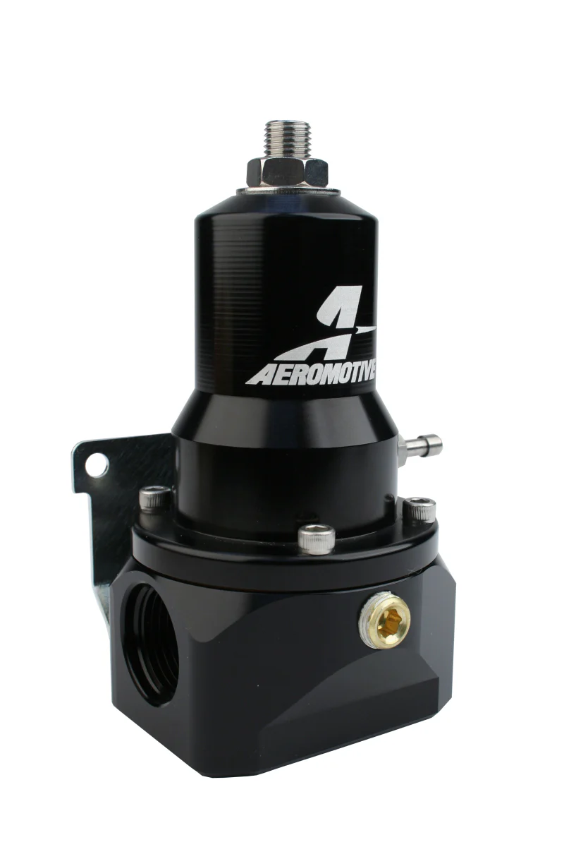 Aeromotive Regulator - 30-120 PSI - .500 Valve - 2x AN-10 Inlets / AN-10 Bypass - Image 11