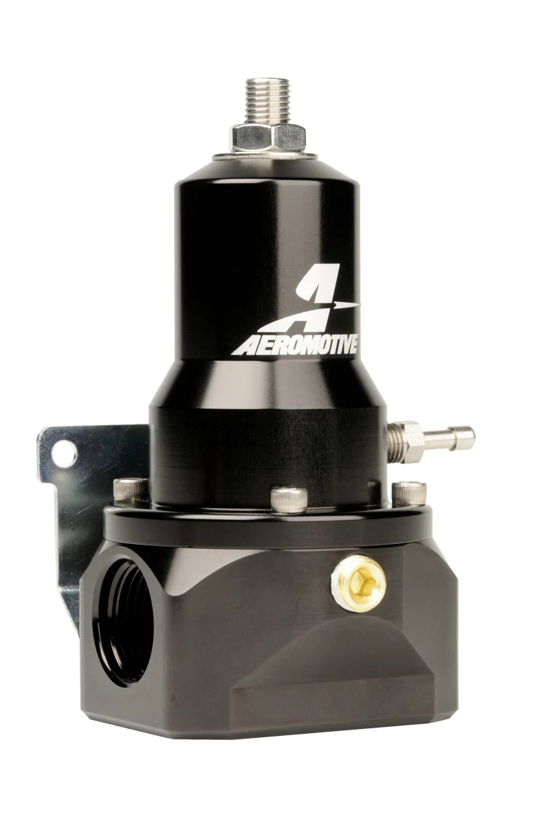 Aeromotive Regulator - 30-120 PSI - .500 Valve - 2x AN-10 Inlets / AN-10 Bypass - Image 3