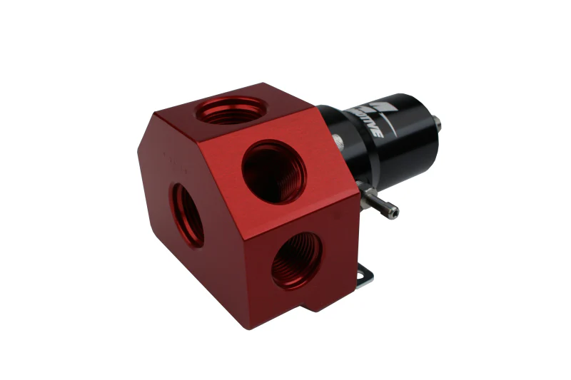 Aeromotive Regulator - 30-120 PSI - .500 Valve - 4x AN-08 and AN-10 inlets / AN-10 Bypass - Image 14