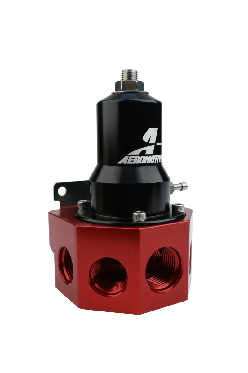 Aeromotive Regulator - 30-120 PSI - .500 Valve - 4x AN-08 and AN-10 inlets / AN-10 Bypass - Image 16